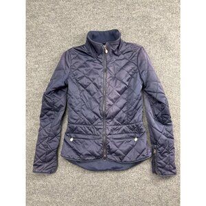 Horze Crescendo Jacket Womens Small Quilted Full Zip Equestrian Riding SUM16